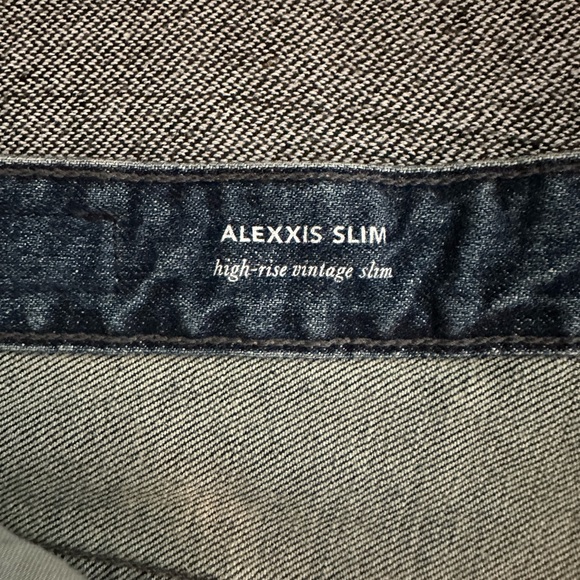 AG ALEXXIS VINTAGE HIGH RISE STRAIGHT SLIM Petite Ankle - Picture 4 of 8